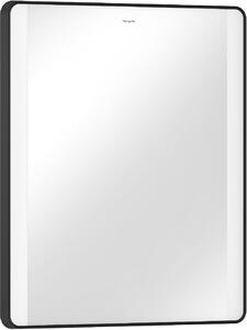 Hansgrohe Xarita Lite Q tükör 60x70 cm négyszögletes világítással fekete 54975670
