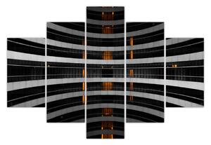 Absztrakt kép - épület (150x105 cm)