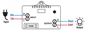 Vezeték nélküli KINETIC kapcsoló vezérlőegység - 110 - 230 V AC