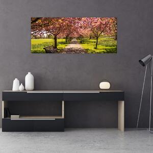 Kép - cseresznye ültetvény (120x50 cm)