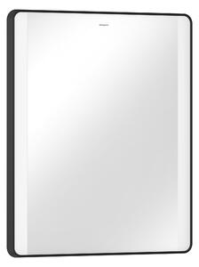 Hansgrohe Xarita Lite Q tükör 60x70 cm négyszögletes világítással fekete 54962670