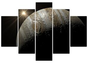 Egy bolygó képe az űrben (150x105 cm)