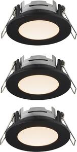 Nordlux Leonis beépített lámpa 3x4.5 W fekete 49200103