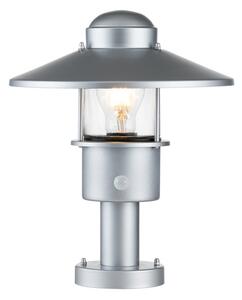 Kültéri lámpa, KLAMPENBORG, 32 cm, ezüst, sensor