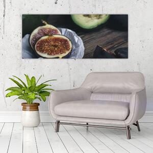 Füge és avokádó képe (120x50 cm)
