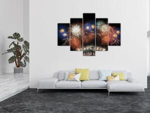 Tűzijáték képe (150x105 cm)