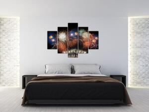 Tűzijáték képe (150x105 cm)