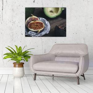 Füge és avokádó képe (70x50 cm)