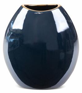 Amora1 kerámia váza Gránátkék 18x9x20 cm
