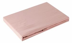 Nova1 pamut-szatén lepedő Pasztell rózsaszín 180x210 cm