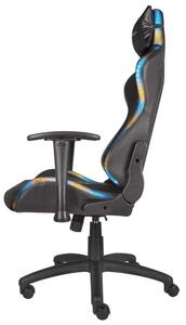 Genesis Trit 500 Gamer szék RGB LED világítással #fekete