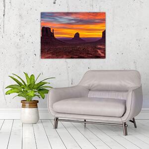 Kép - Emlékmű - völgy Arizonában (70x50 cm)
