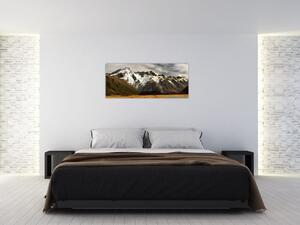 Mount Sefton, Új-Zéland képe (120x50 cm)