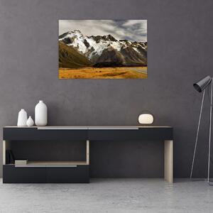 Mount Sefton, Új-Zéland képe (90x60 cm)