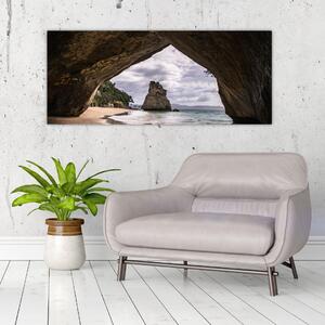 Barlang képe, Új-Zéland (120x50 cm)