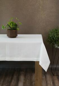 Stella fényes szállal szőtt asztalterítő Fehér 145x400 cm