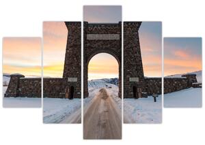 A kapu képe, Yellowstone (150x105 cm)