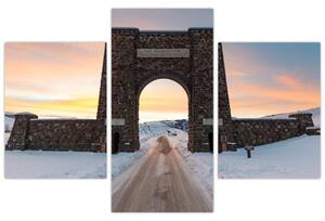 A kapu képe, Yellowstone (90x60 cm)