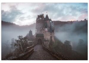 Kép - Eltz-kastély, Németország (90x60 cm)