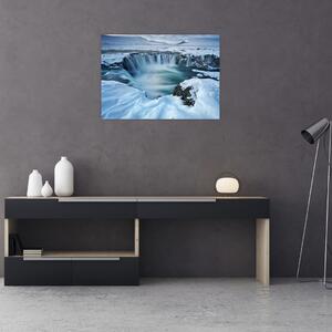 Kép - Istenek vízesése, Izland (70x50 cm)