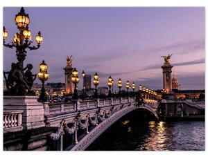 Kép - III. Sándor-híd. Párizsban (70x50 cm)
