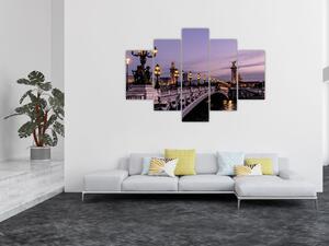 Kép - III. Sándor-híd. Párizsban (150x105 cm)