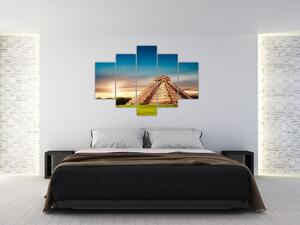 A híres maja emlékmű képe (150x105 cm)