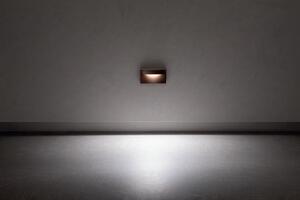 LED kültéri fali lámpa, POLIFEMO, sötétbarna