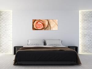 Kép - művészi rózsa (120x50 cm)