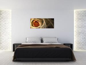 Kép - művészi rózsa (120x50 cm)