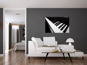 Zongora billentyű képe (90x60 cm)