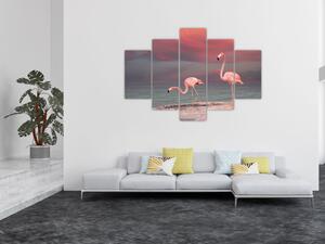 Flamingók képe (150x105 cm)