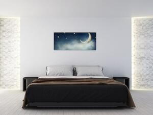 Kép - Hold csillagokkal (120x50 cm)