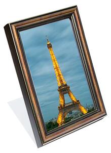 Párizs képkeret arany-barna-arany
