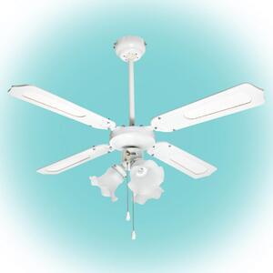 HOME CF 1050 L Mennyezeti ventilátor, fehér, 3xE27 lámpa, 105 cm, 50 W ( CF 1050 L )