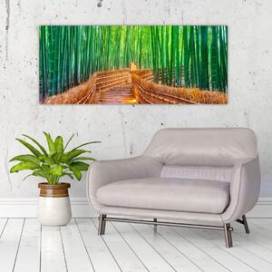 Kép - Japán bambusz erdő (120x50 cm)