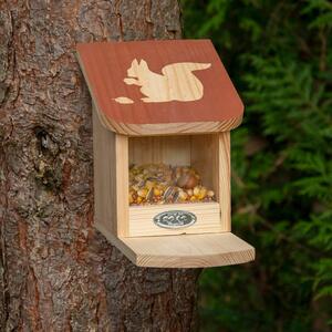 Diapozitiv mókus ház tömör borovi fenyőből - Esschert Design