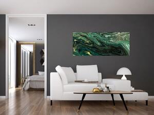 Kép - Zöld márvány (120x50 cm)
