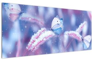 Kép - Pillangók télen (120x50 cm)
