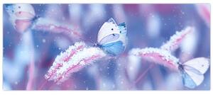 Kép - Pillangók télen (120x50 cm)