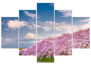 Kép - Japán tavaszi táj (150x105 cm)