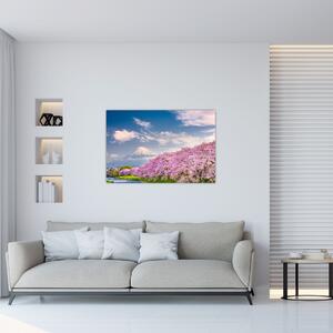 Kép - Japán tavaszi táj (90x60 cm)