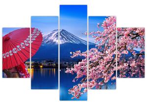 Kép - Kilátás a csúcsra, Japán (150x105 cm)