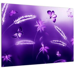 Kép - Pillangó rét (70x50 cm)