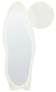Falitükör REIGNY 57 cm 160 cm Bársony Fehér