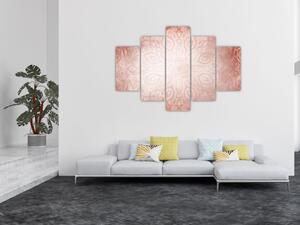 Kép - Rózsaszín mandala (150x105 cm)