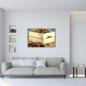 Kép - Őszi csendélet dióval (90x60 cm)