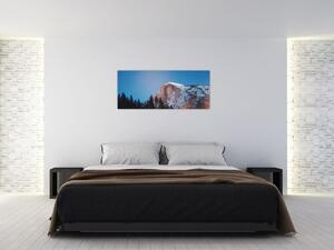 Kép - Éjszakai hegycsúcs (120x50 cm)