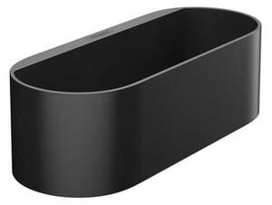 Polc Hansgrohe WallStoris fekete matt színben 27912670