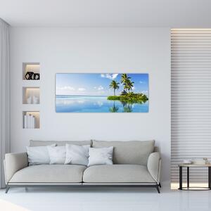 Kép - Trópusi sziget (120x50 cm)